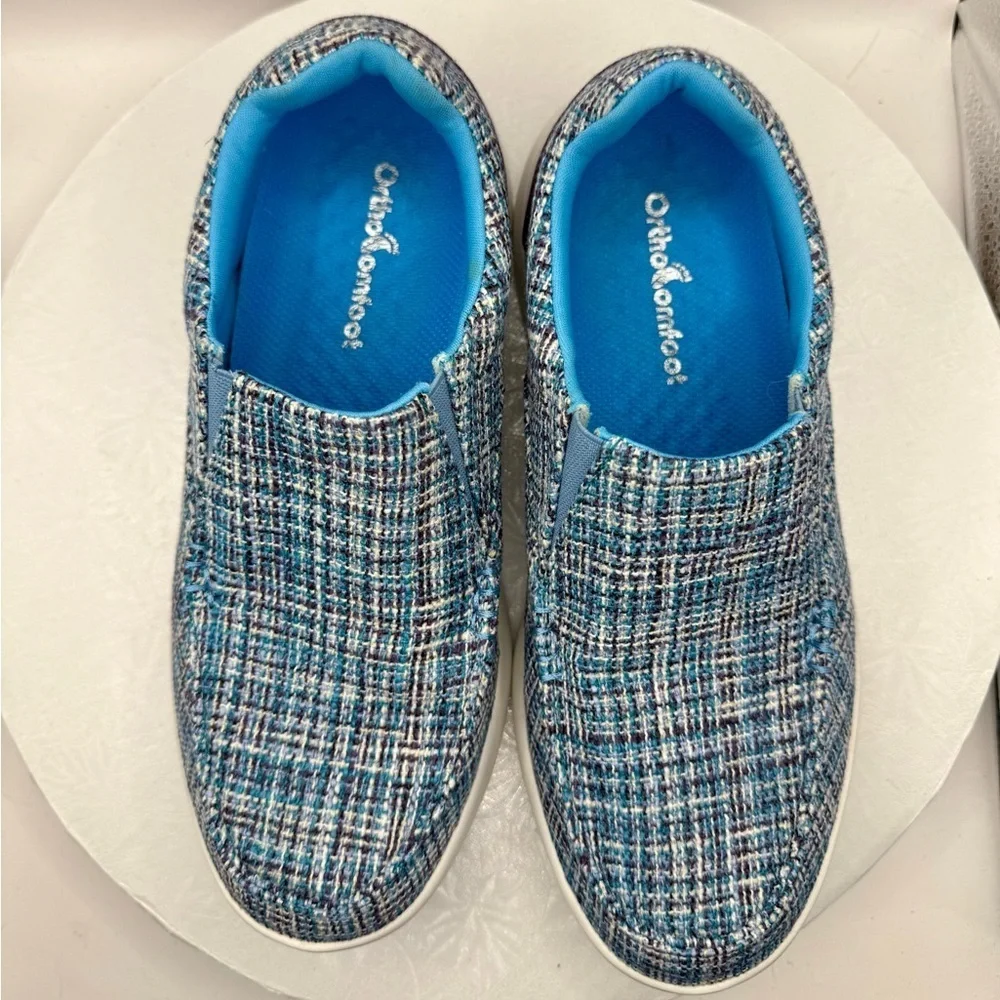 Orthocomfort Multicolor Slip-On Orthopedic Sneakers Women’s‎ Size 8.5
